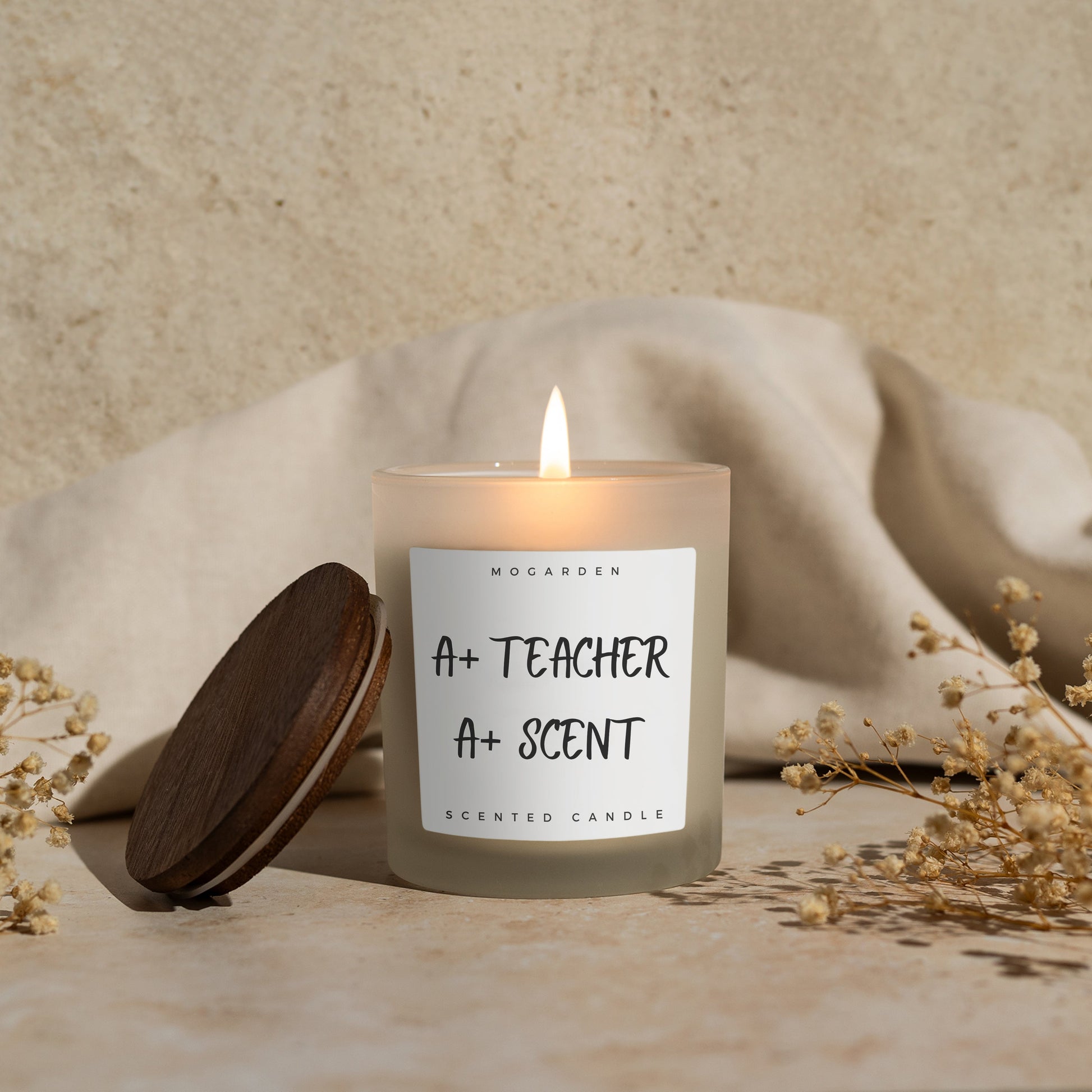 Luxury Vanilla Soy Candle Gift for Teachers
