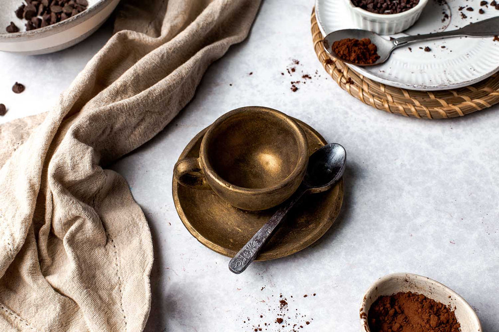 Handmade Chocolate Tea and Coffee Cup Gift Set