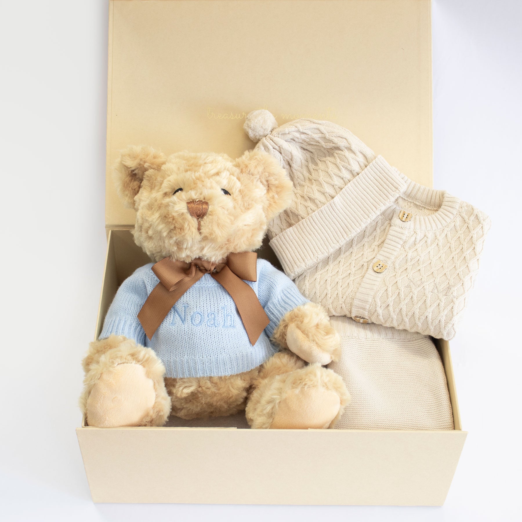 My First Outfit and Teddy Bear Gift Set
