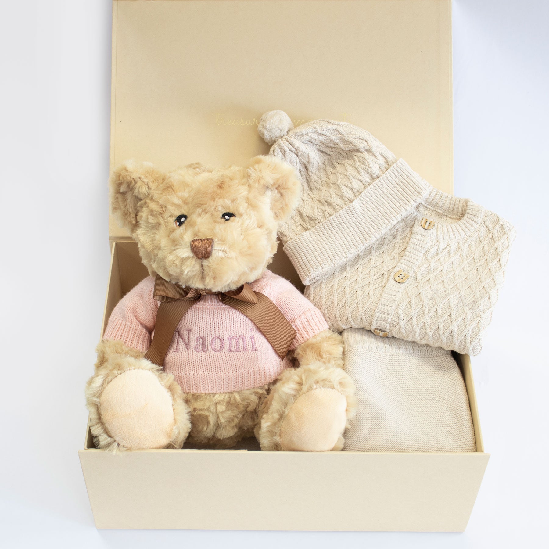 My First Outfit and Teddy Bear Gift Set