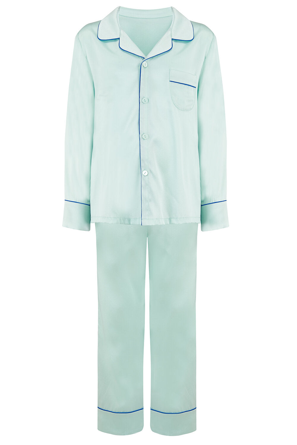 Glacier Silk Pyjama Set for Boys