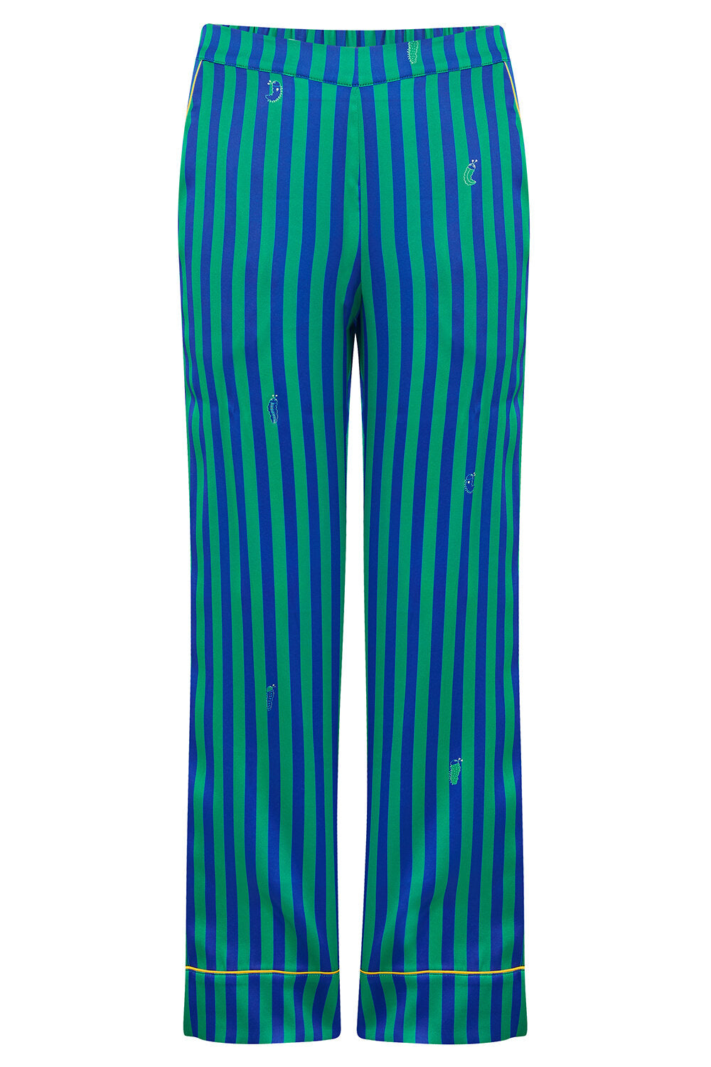 Rainforest Stripe Silk Pyjama Set for Boys