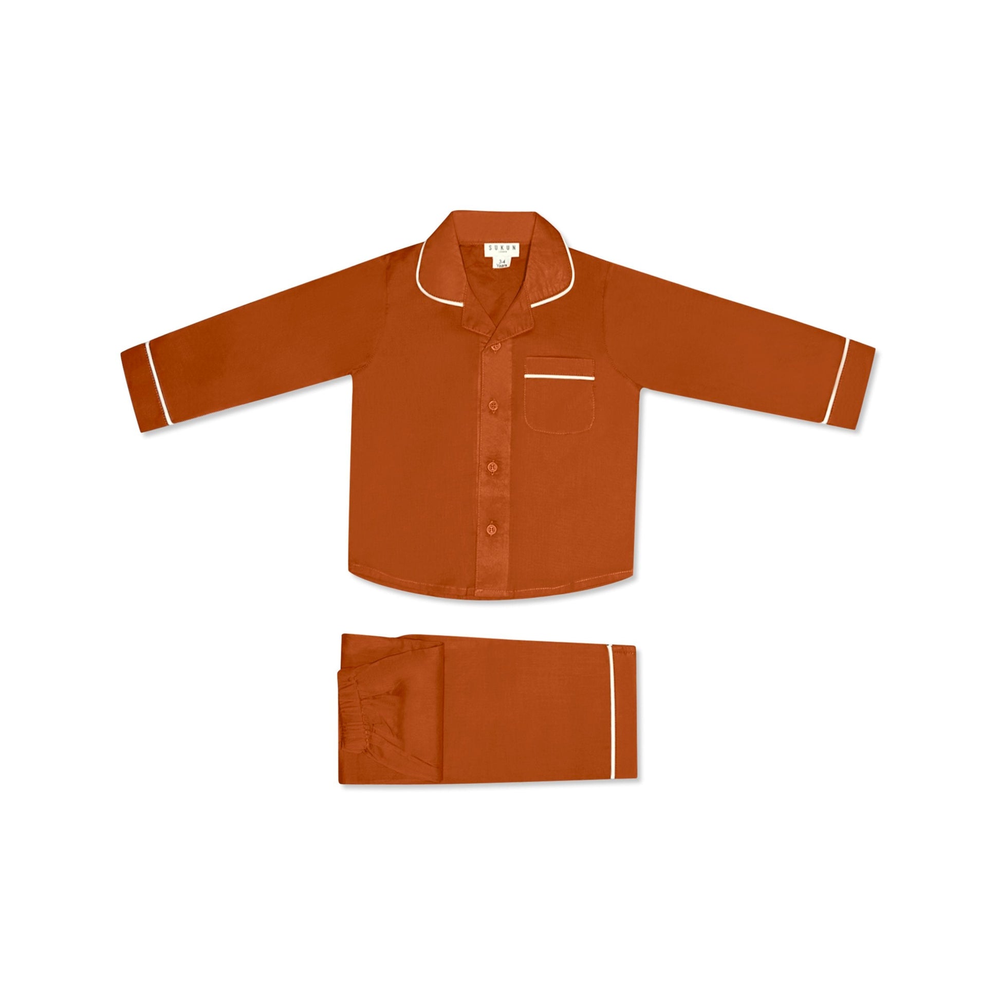 Butterscotch Cotton Lawn Pyjama Set