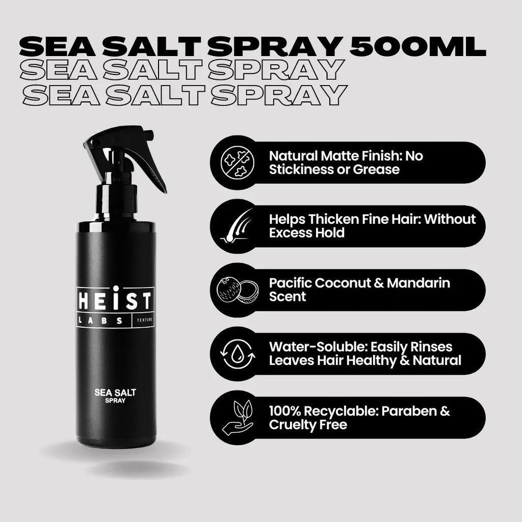 Sea Salt Spray Texture and Grip Styling Spray 500ml