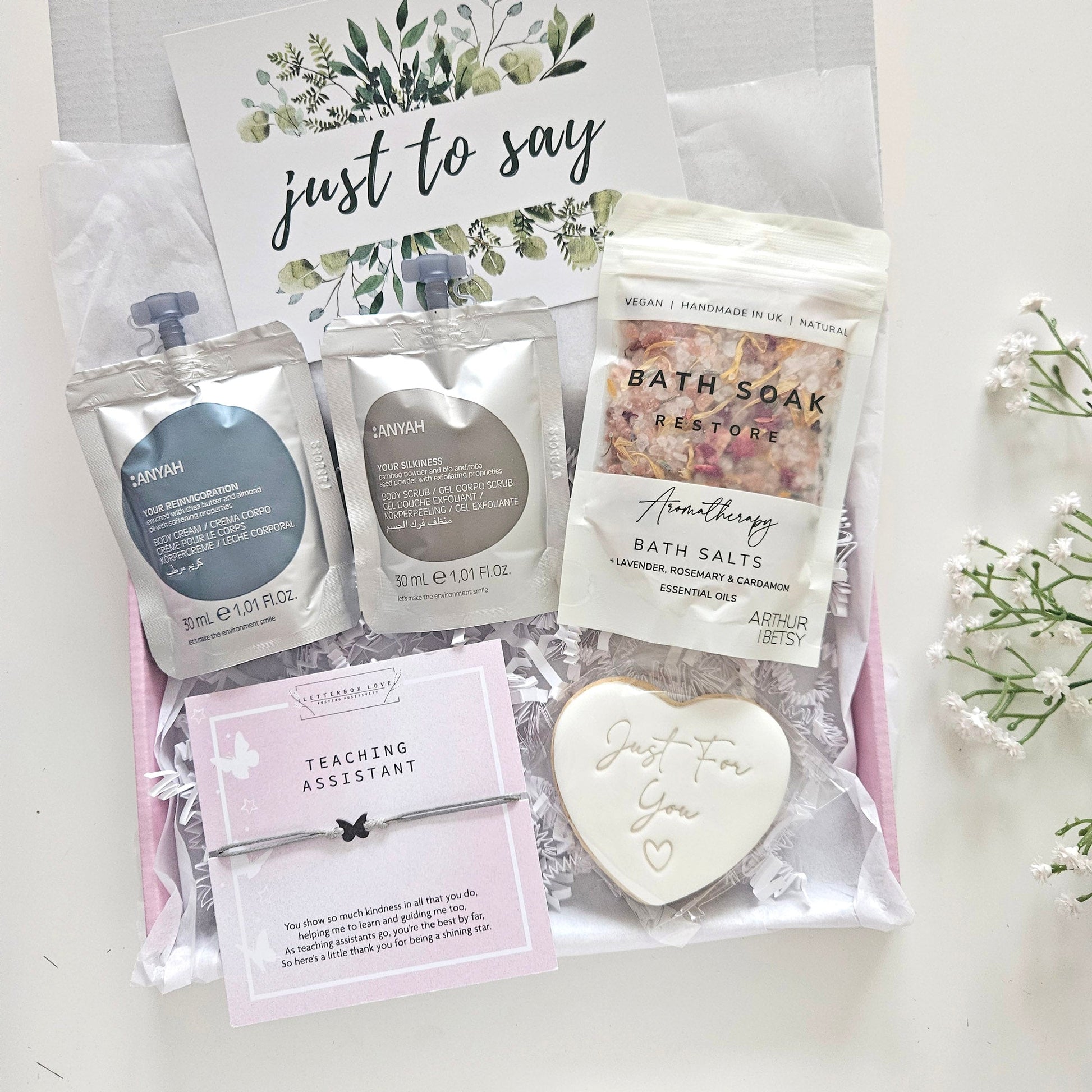 Teaching Assistant Mini Letterbox Gift Pamper Set