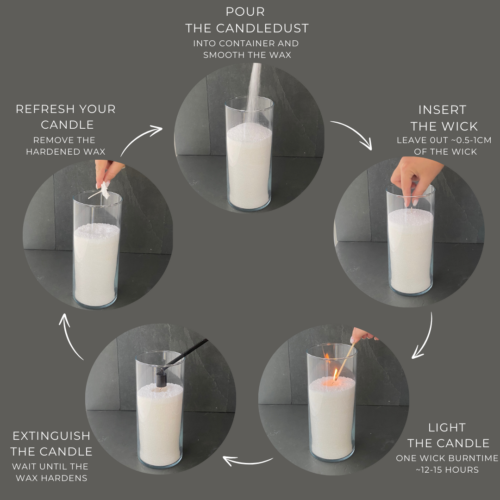Luxurious Candledust Powdered Candles – Elegant & Sustainable by Candledust at www.brixbailey.com