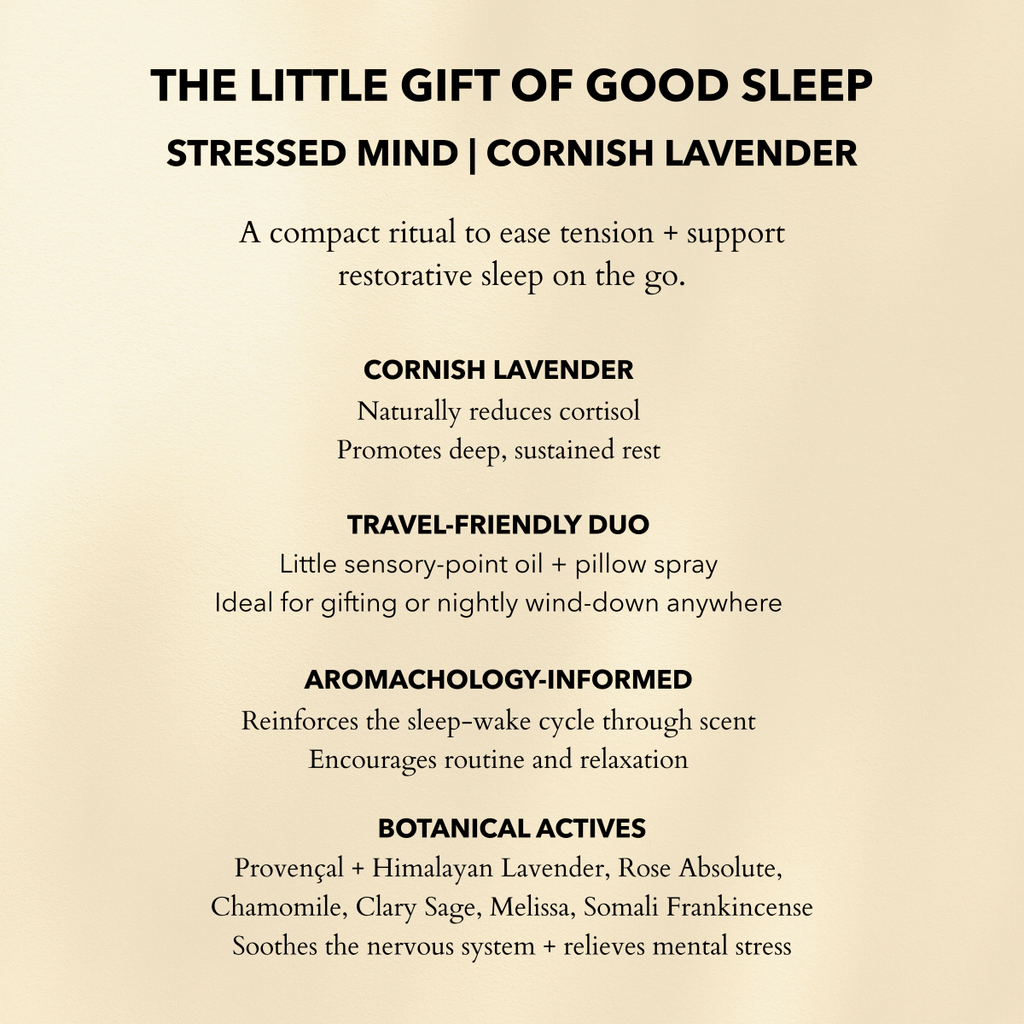 The Little Gift of Good Sleep Lavender Travel Set