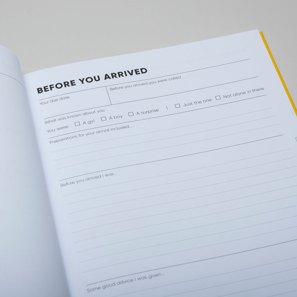 Baby Book of You Record of Your First Year