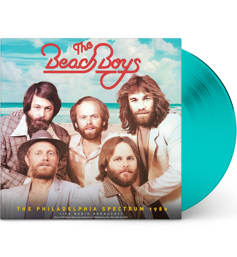 The Beach Boys Live at Philadelphia Spectrum 1980 Limited Edition 180g Turquoise Vinyl