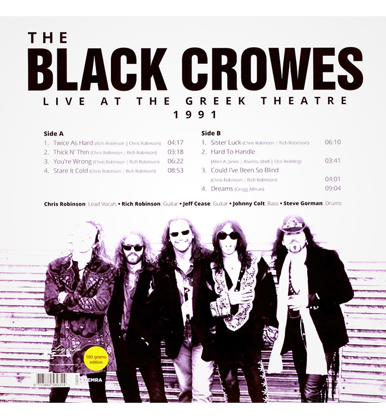 Live at the Greek Theatre 1991 12 Inch Vinyl Album