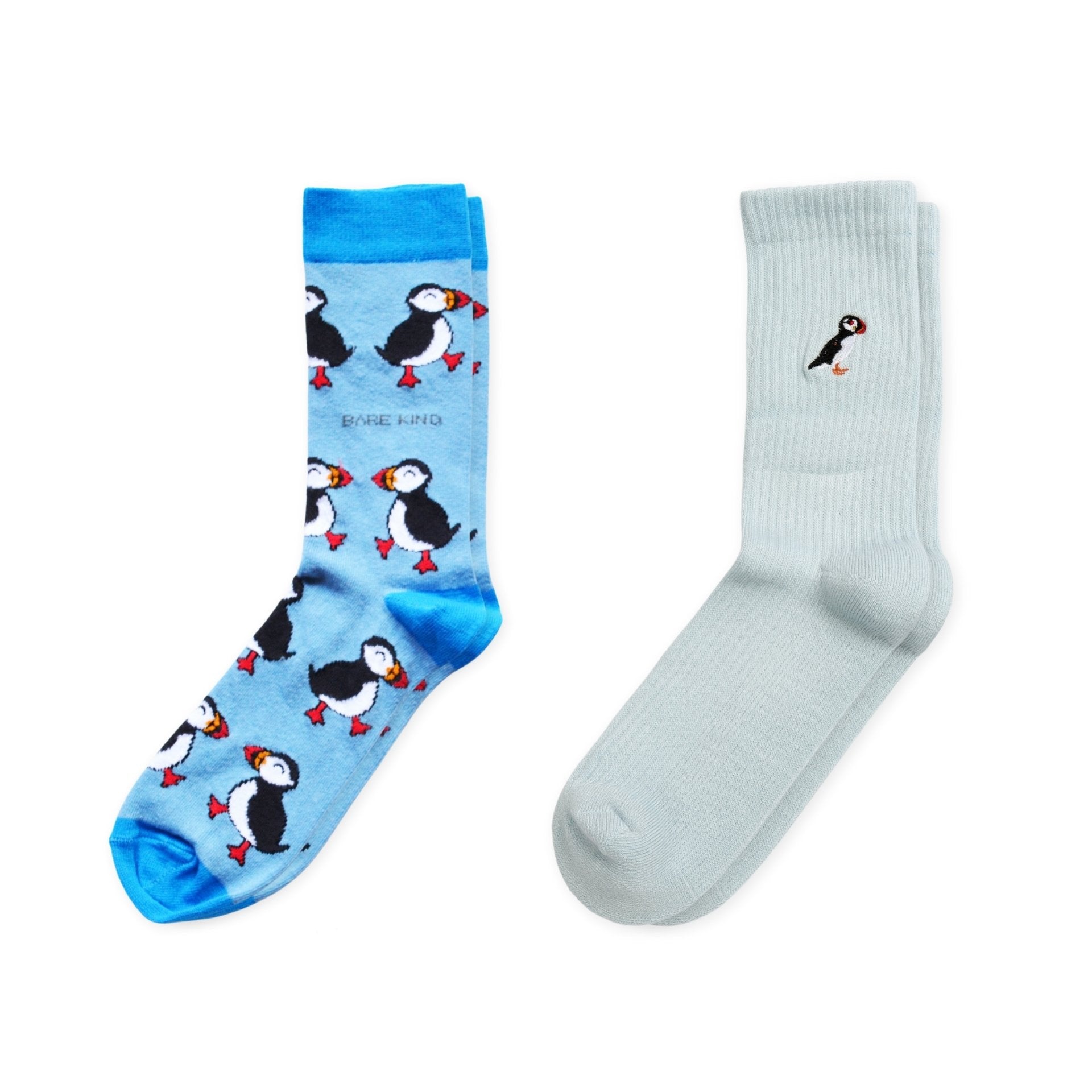 Blue Puffin 2 Pack Bamboo Sock Set