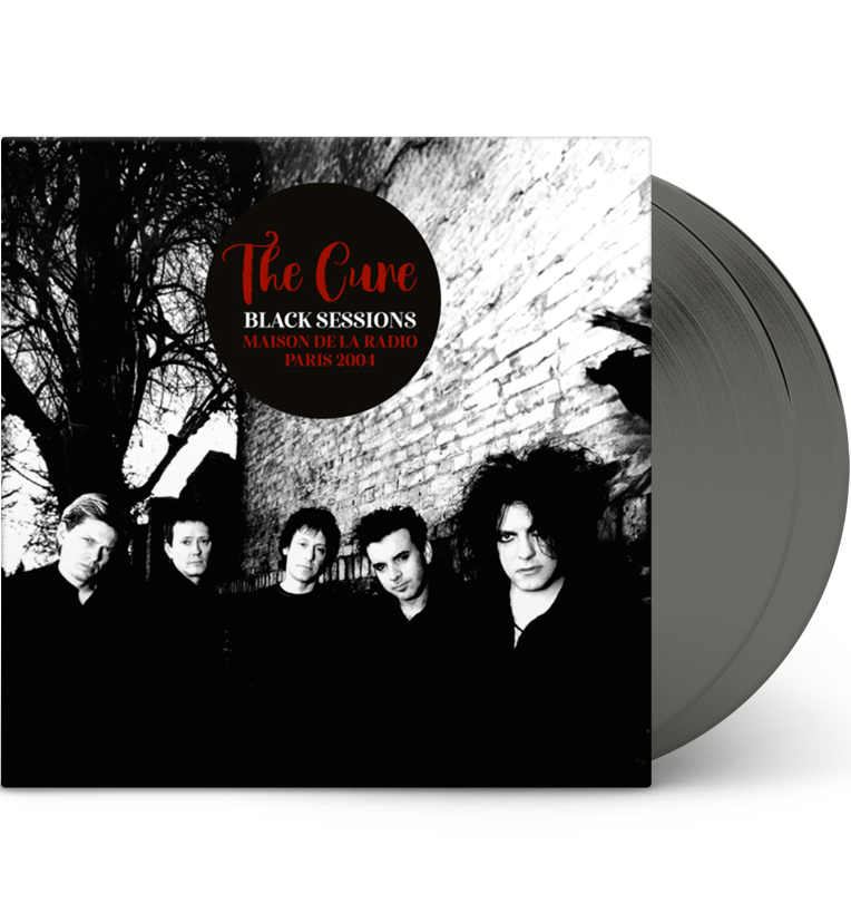 The Cure Black Sessions Paris 2004 Limited Edition Double LP Grey Vinyl