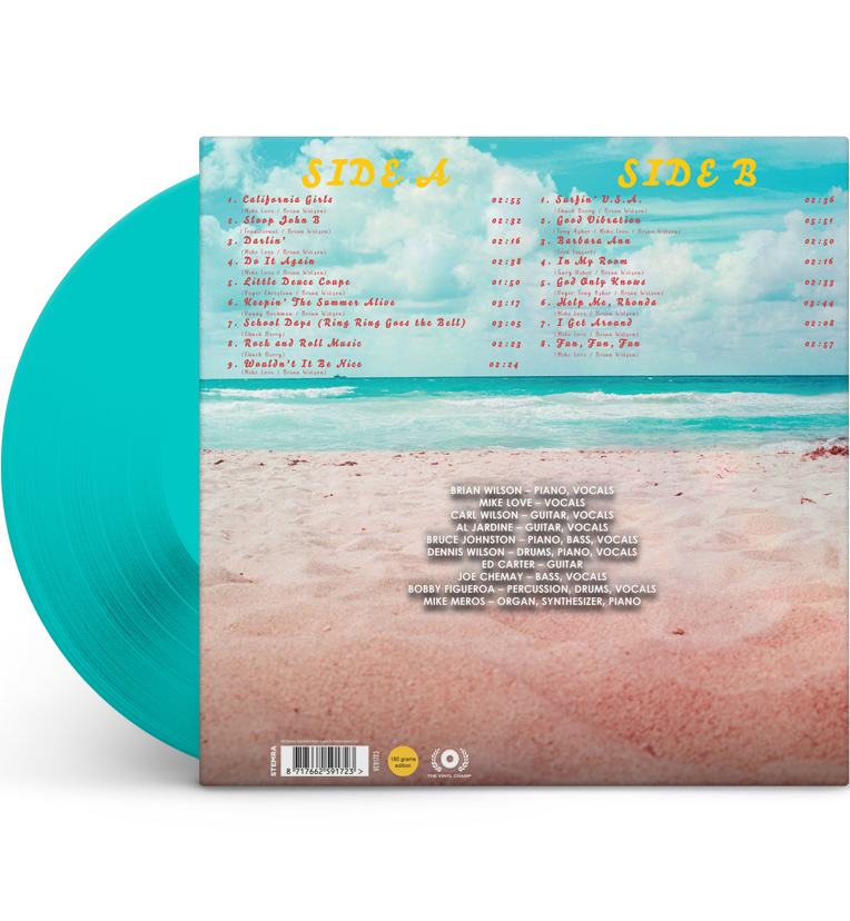 The Beach Boys Live at Philadelphia Spectrum 1980 Limited Edition 180g Turquoise Vinyl