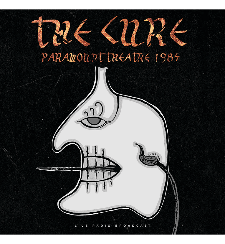 The Cure Paramount Theatre 1984 Limited Edition Double LP 180g Transparent Orange Vinyl