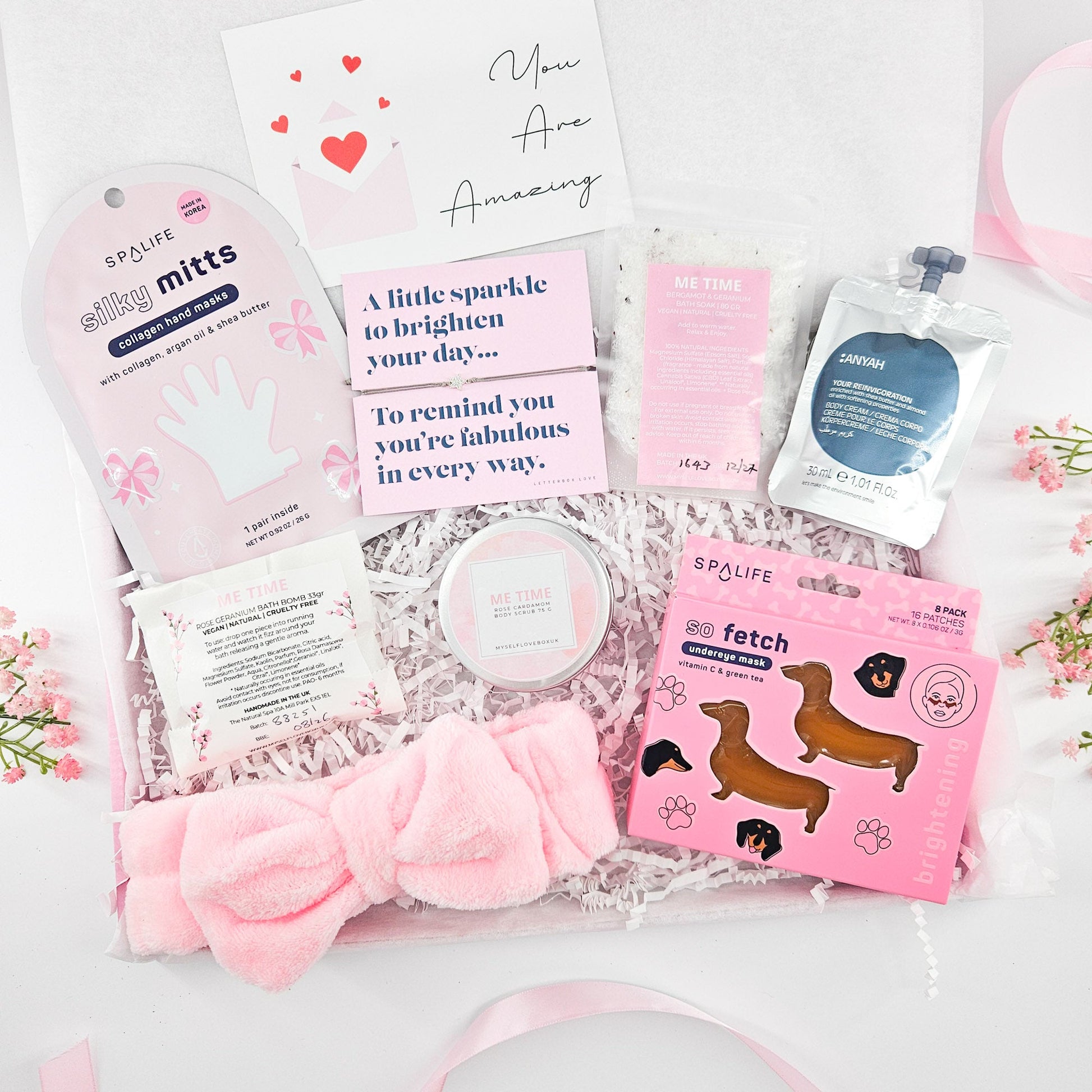 Luxury Pink Self Care Gift Box