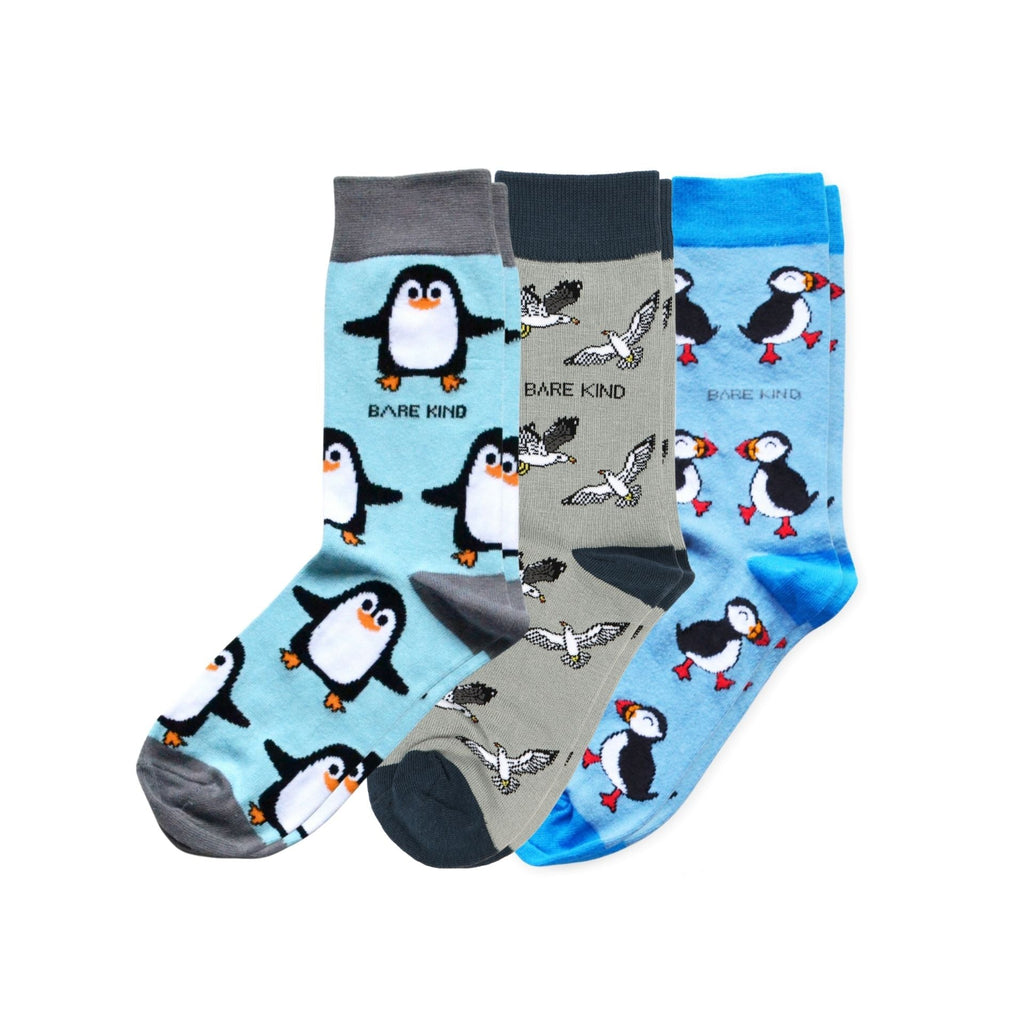 Seabird Bundle of 3 Bamboo Socks