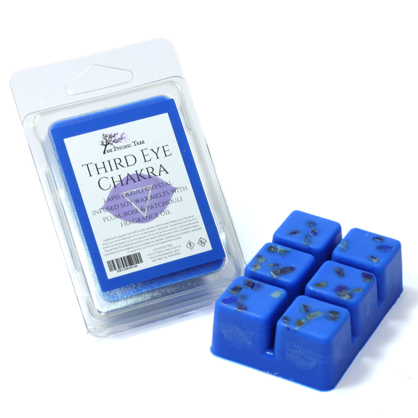 Third Eye Chakra Crystal Infused Scented Wax Melts