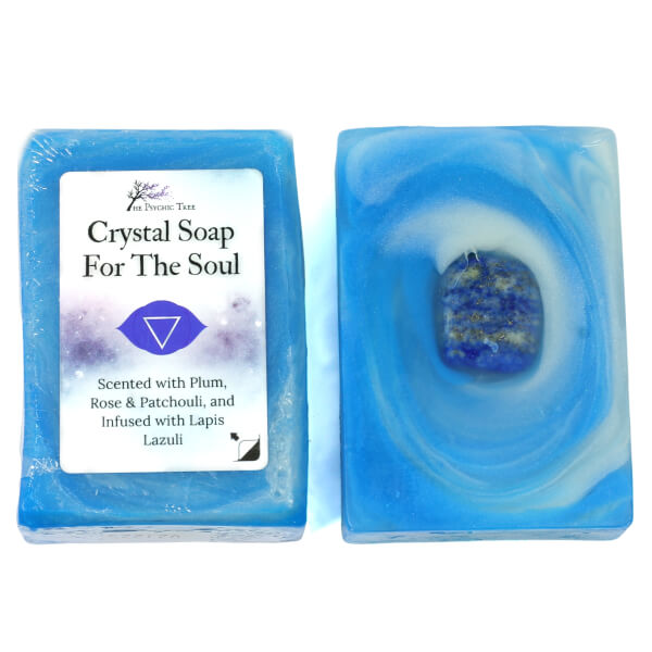 Third Eye Chakra Crystal Soap Bar
