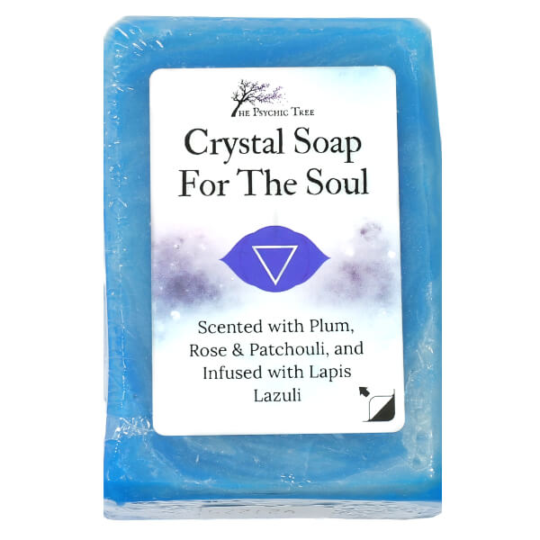Third Eye Chakra Crystal Soap Bar