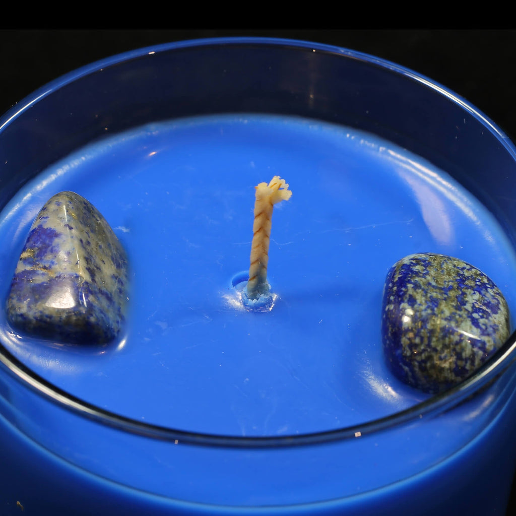 Third Eye Chakra Crystal Infused Scented Candle