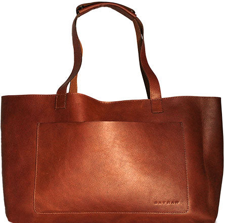 Leather Tote Bag for Work and Travel