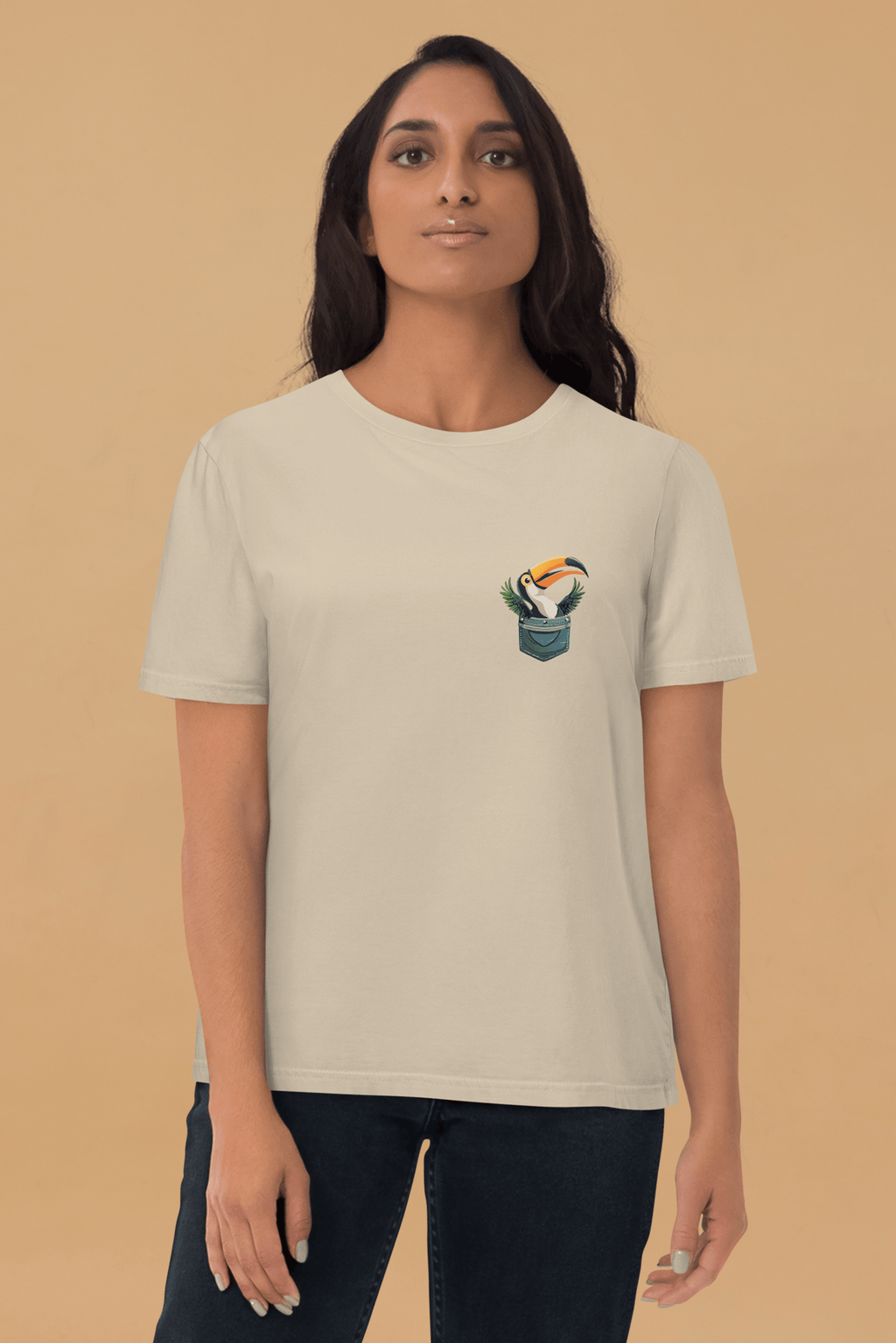 Toucan T-Shirt in Desert Dust
