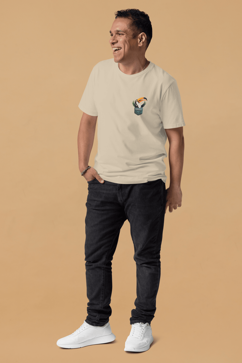 Toucan T-Shirt in Desert Dust