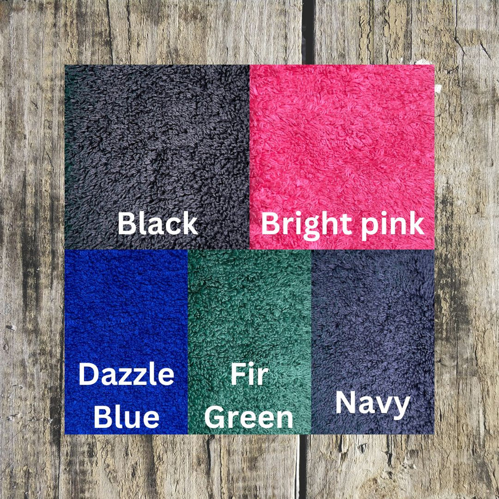 Poppy Bouquet Personalised Towels