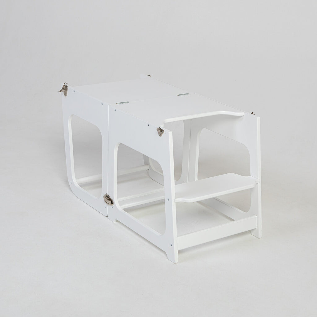 2-in-1 Convertible Kitchen Tower for Kids – Craft & Cook by Montessori House Bed at www.brixbailey.com