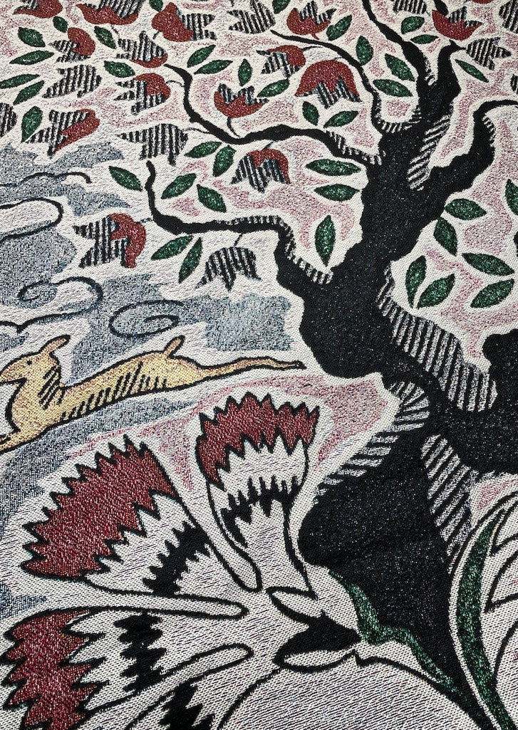Tree of Life Woven Blanket