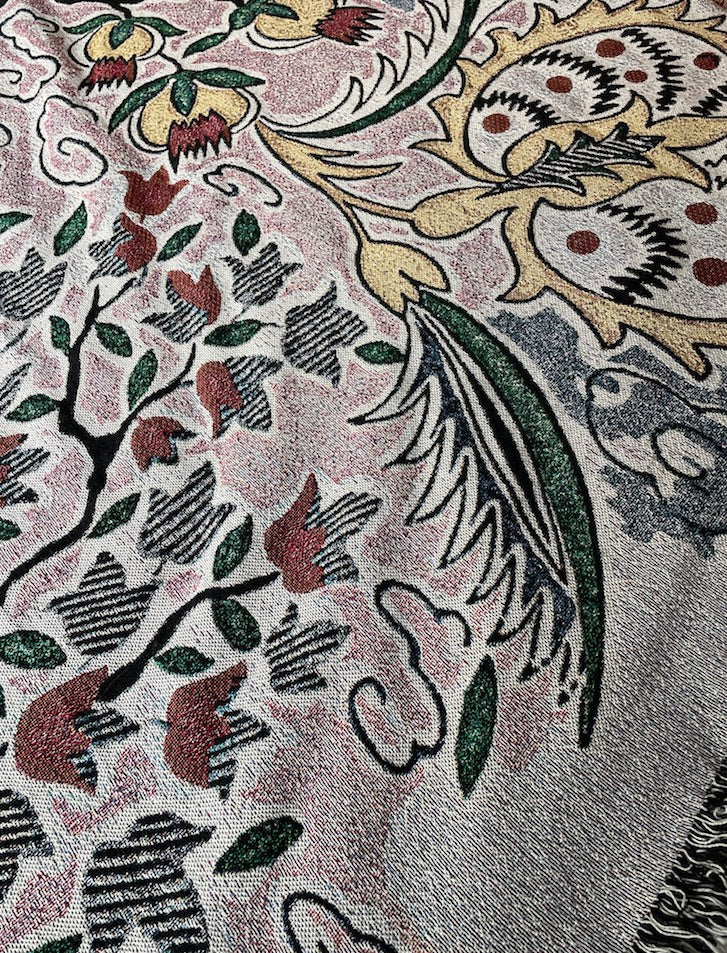 Tree of Life Woven Blanket