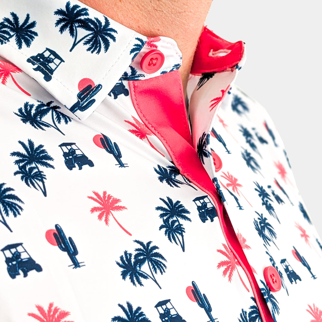 Tropics Golf Polo Shirt