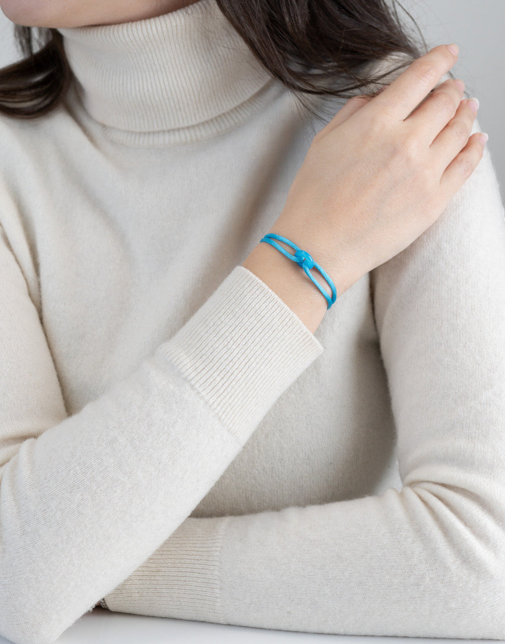 Blue Soho Cord Bracelet