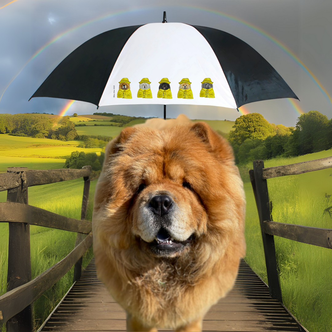 Chow Chow Golf Umbrella 60 inch