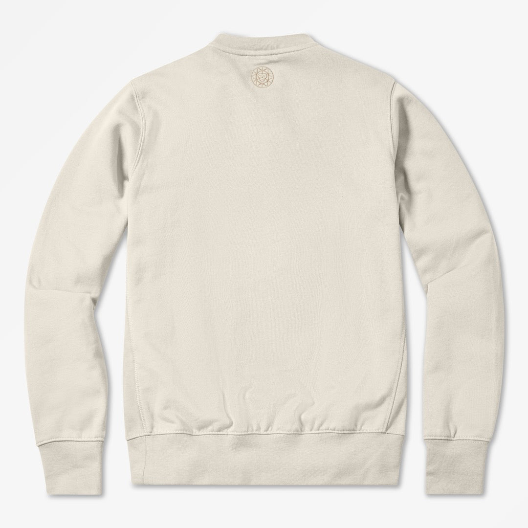 Unisex Brass Monkey Off White Sweatshirt
