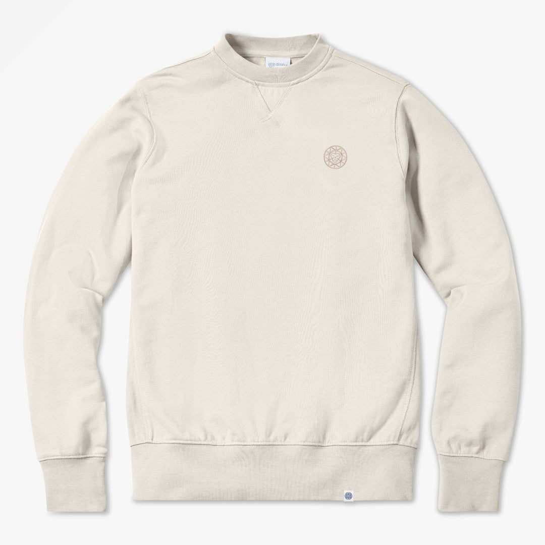 Unisex Brass Monkey Off White Sweatshirt