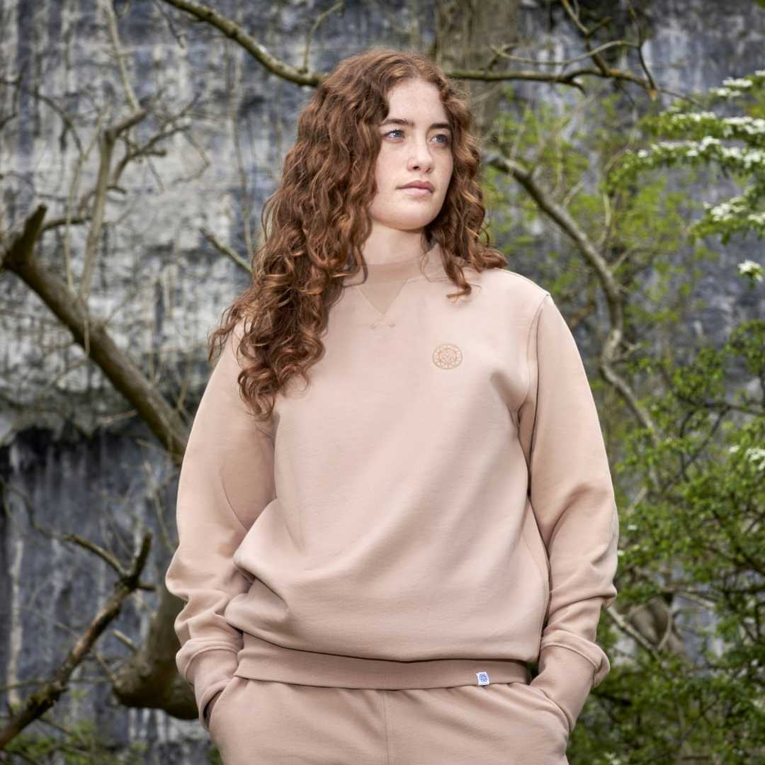 Unisex Brass Monkey Coral Sweatshirt