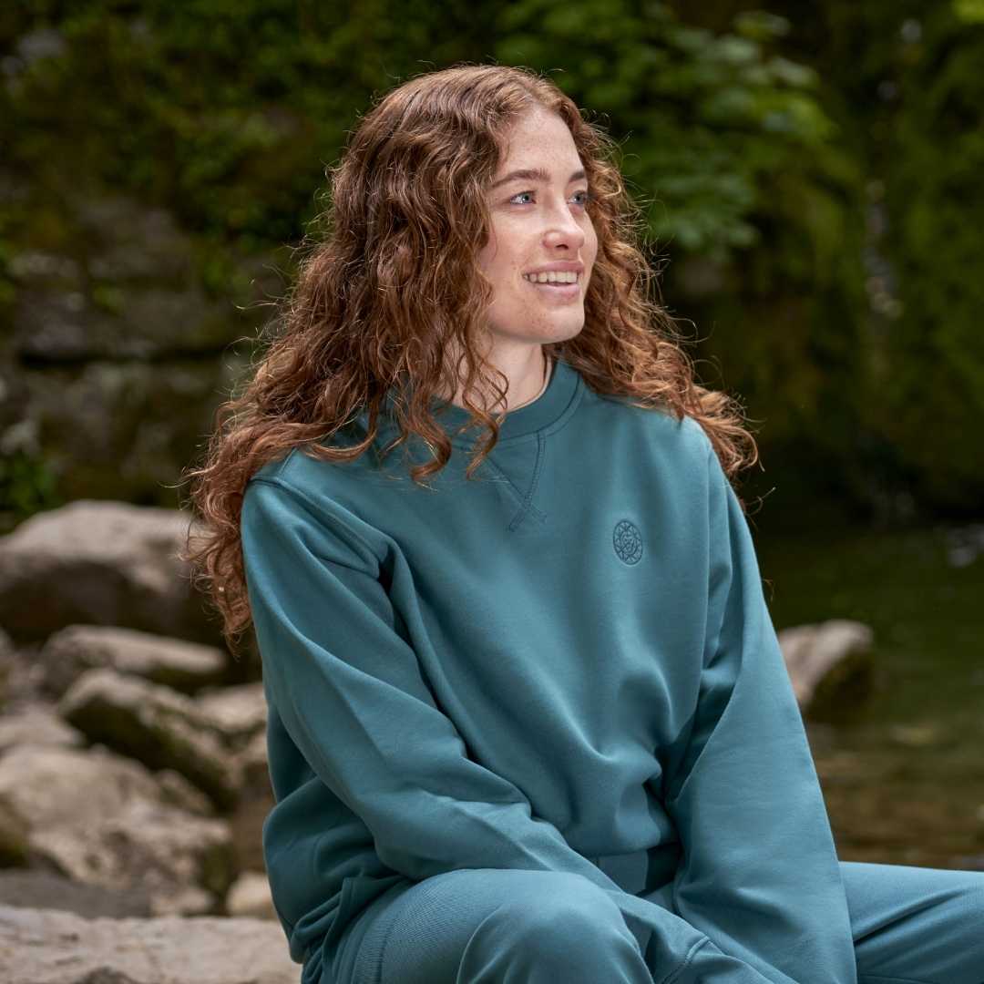 Unisex Brass Monkey Green Sweatshirt