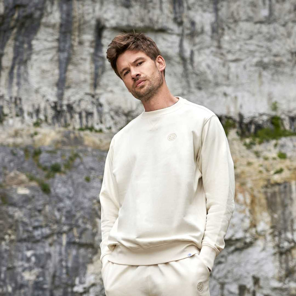 Unisex Brass Monkey Off White Sweatshirt