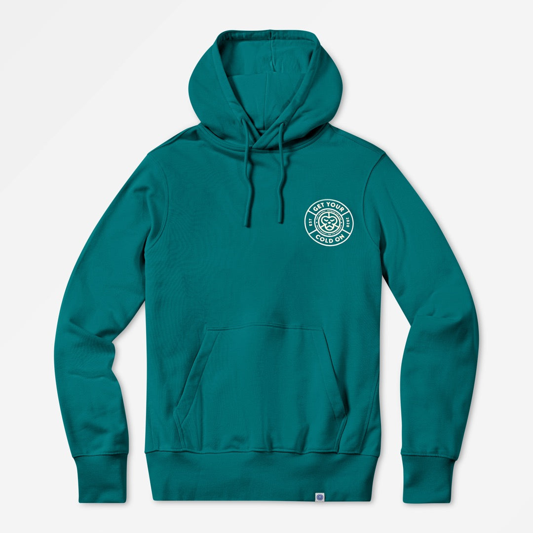 Unisex Get Your Cold On Green Hoodie