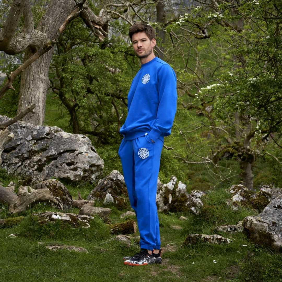 Unisex Get Your Cold On Blue Joggers