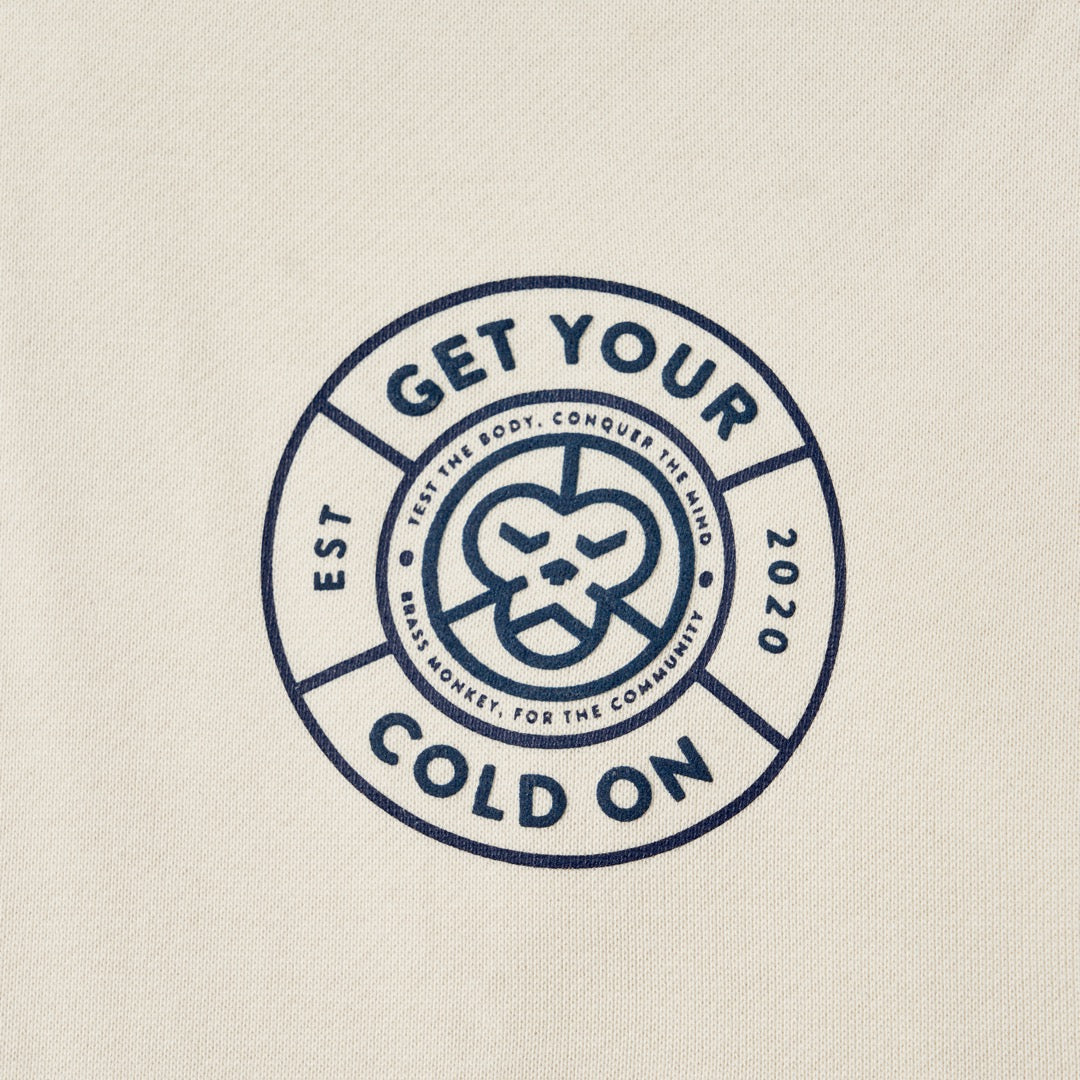 Unisex Get Your Cold On Off White Hoodie