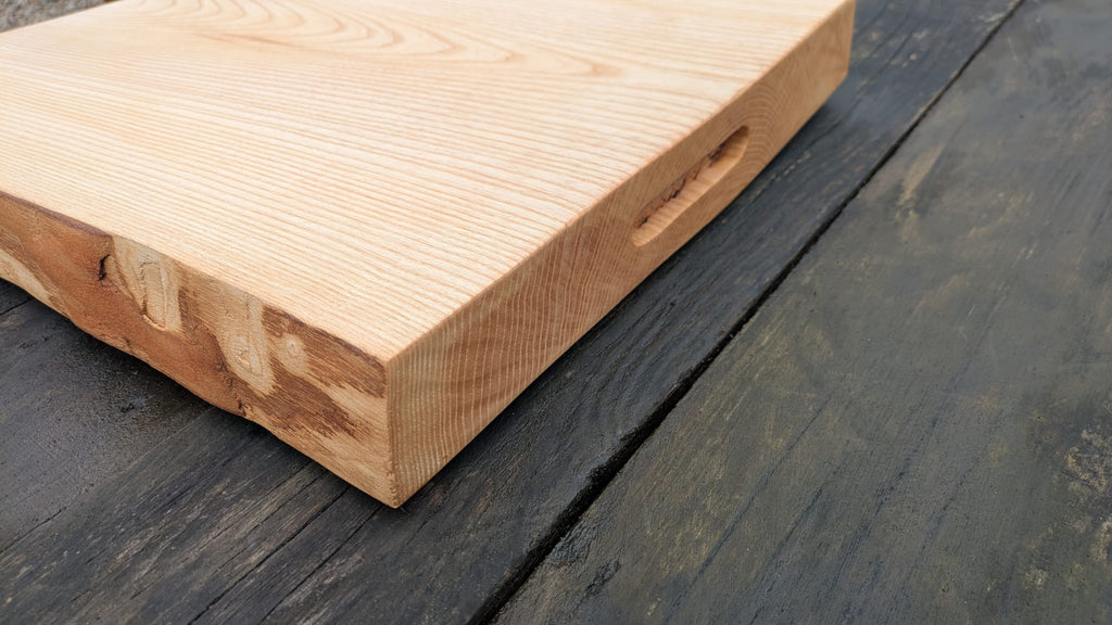 Super thick ash chopping board
