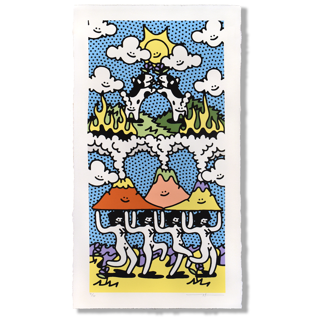 Easy Peasy World Ain't Heavy Limited Edition Print