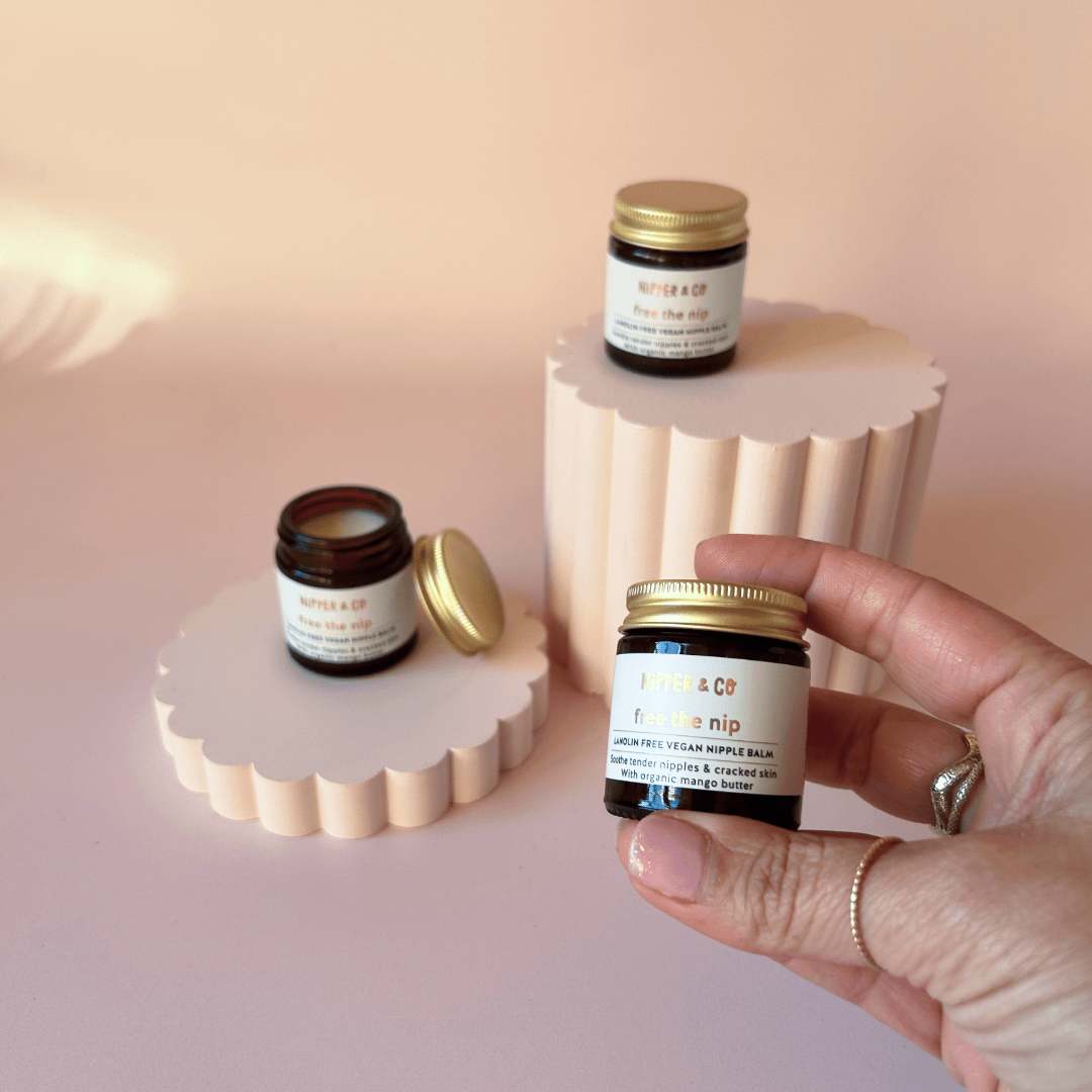 Lanolin Free Vegan Nipple Balm for Breastfeeding