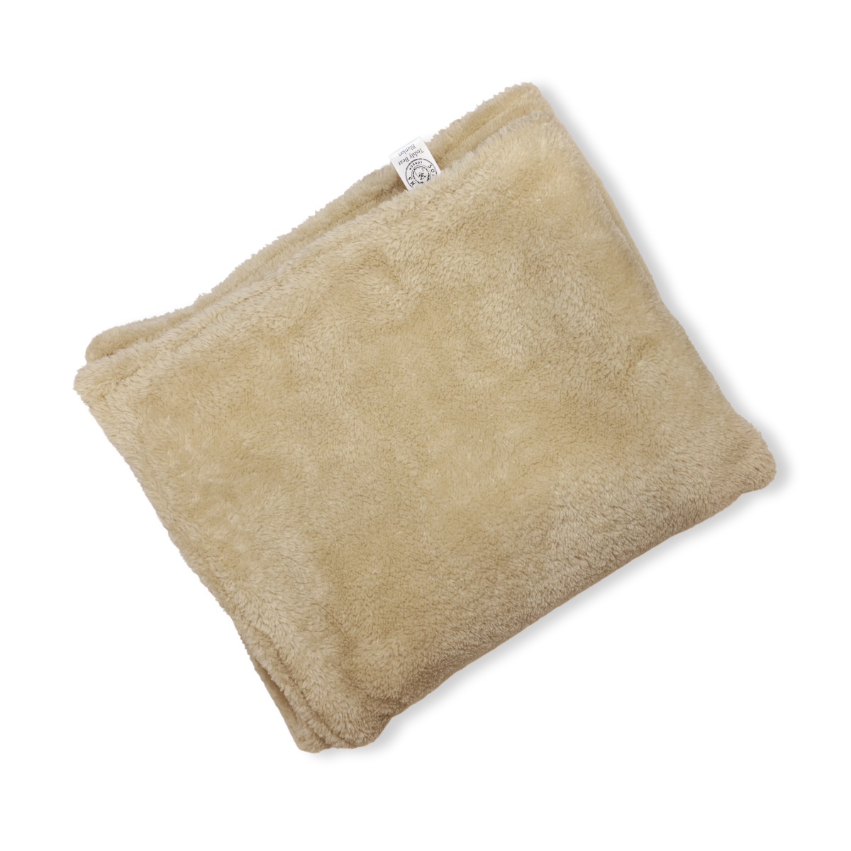 Teddy Bear Beige Dog Blanket