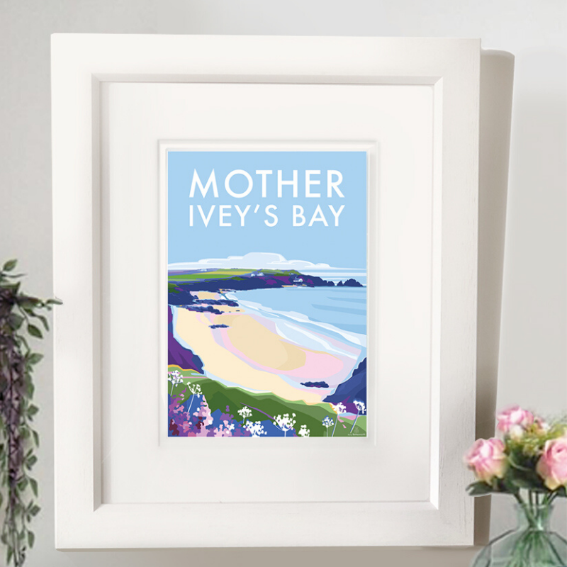 Mother Ivey's Bay Cornish Coast Print