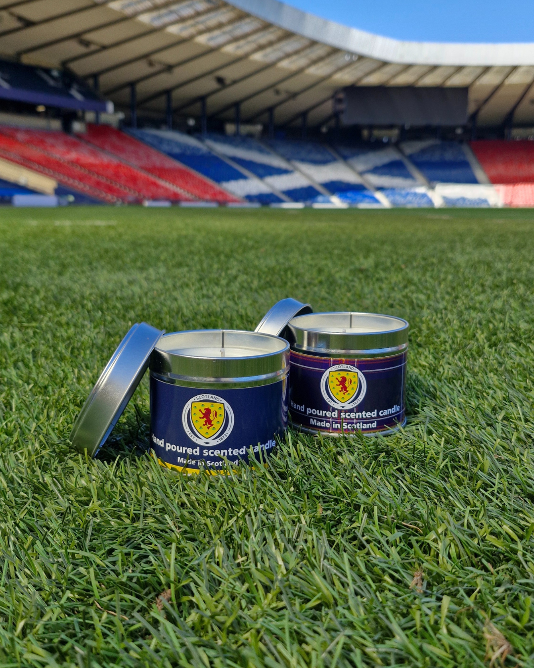 Scotland National Football Team Travel Tin Candle
