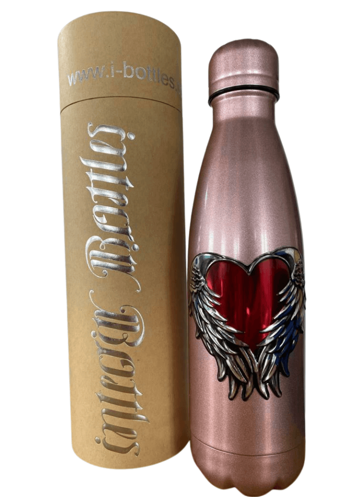 Copper Insulated Water Bottle 500ml Stainless Steel Reusable