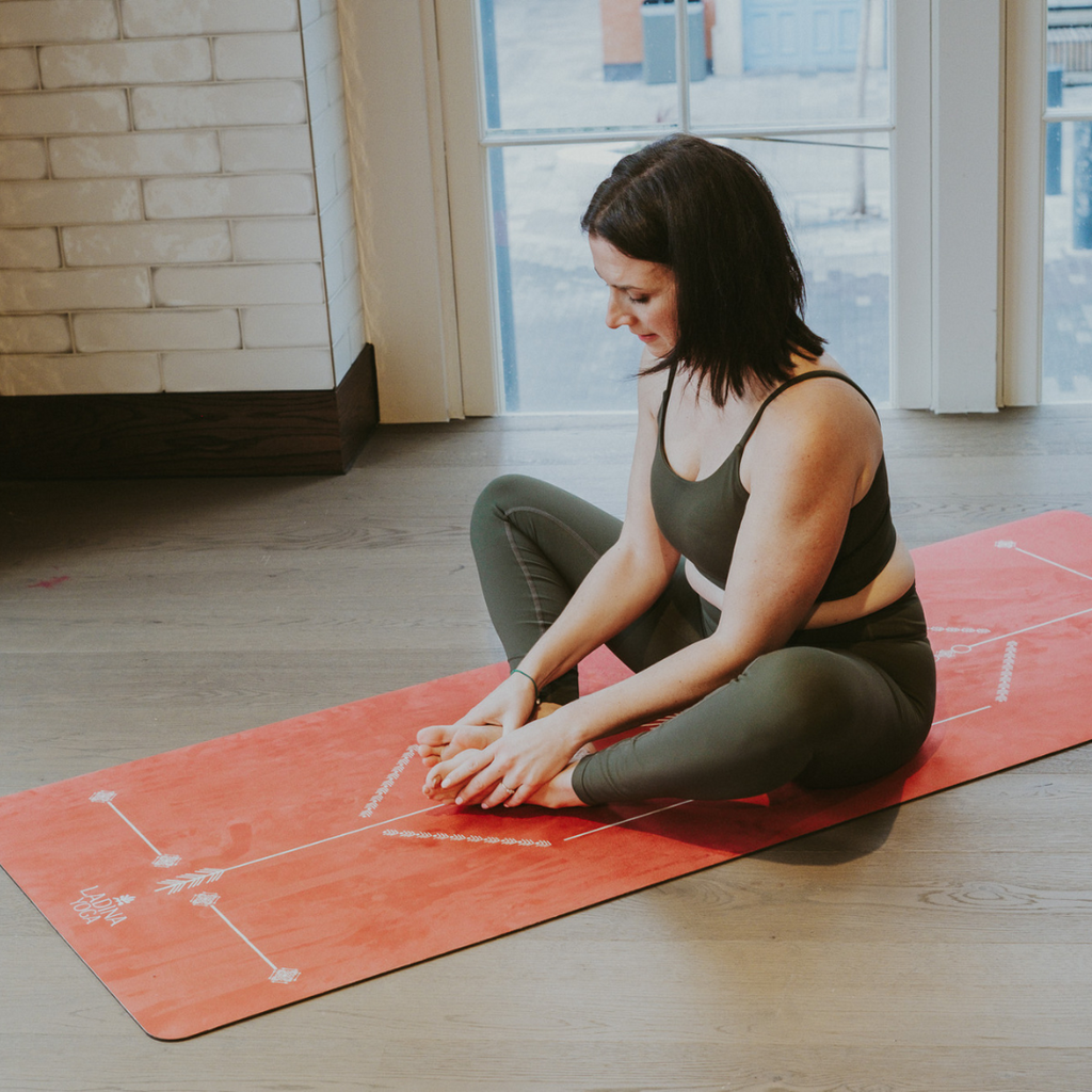 Warrior Red Velvet Sustainable Yoga Mat